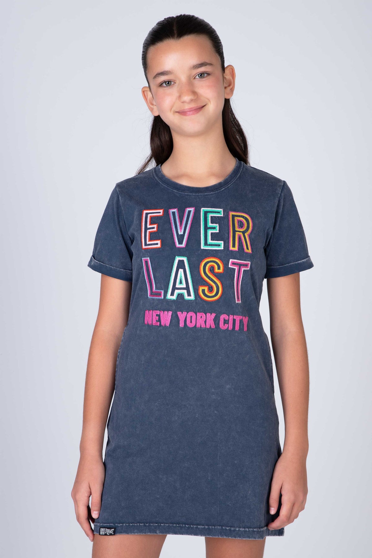 Vestido Breeze Niña Azul Everlast
