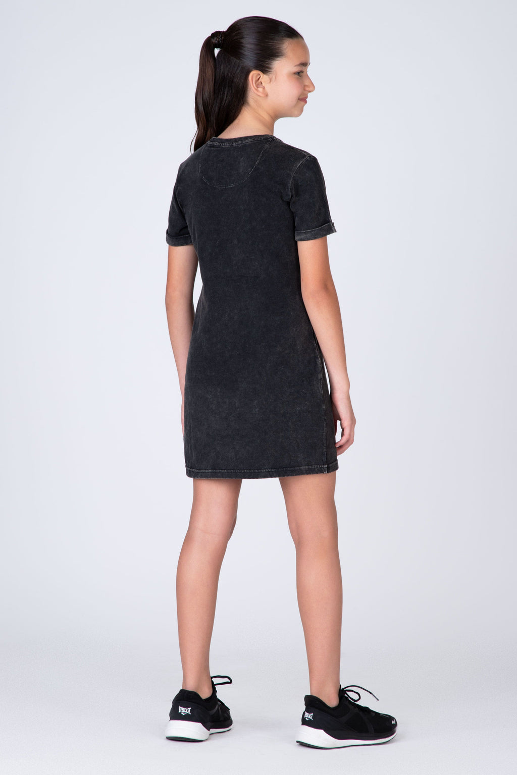 Vestido Disco Niña Gris Oscuro Everlast