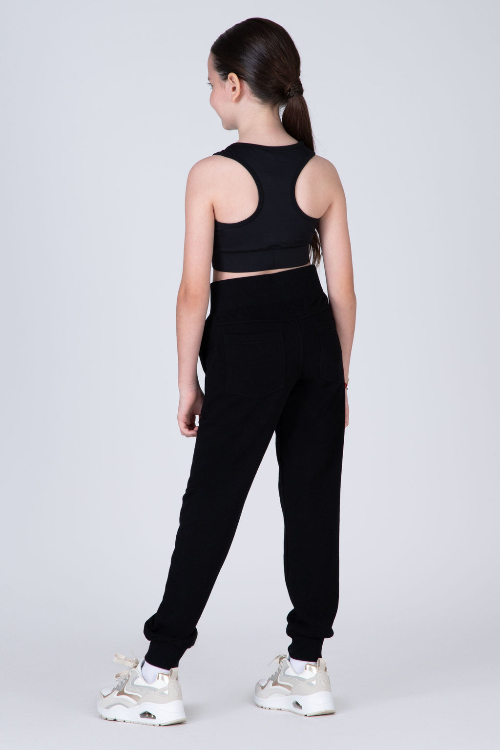 Jogger Bronx Niña Negro Everlast