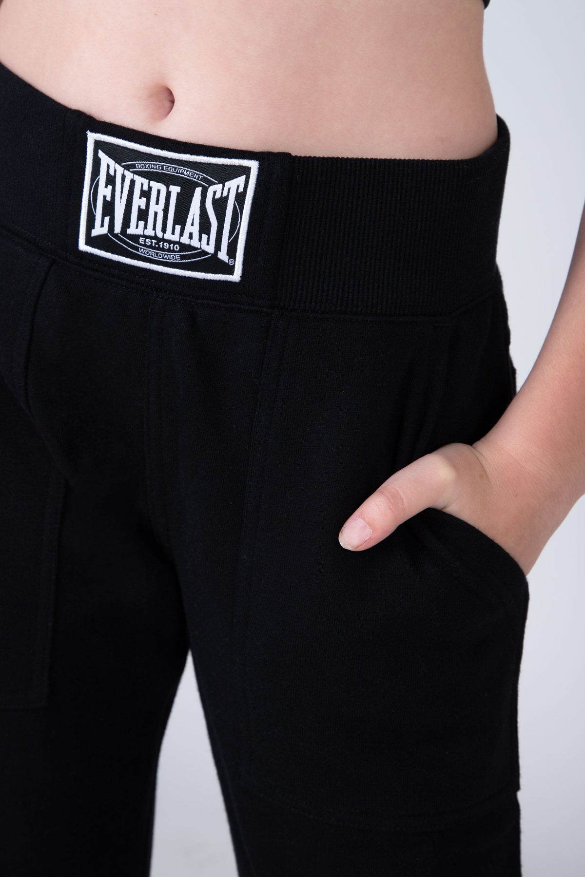Jogger Bronx Niña Negro Everlast