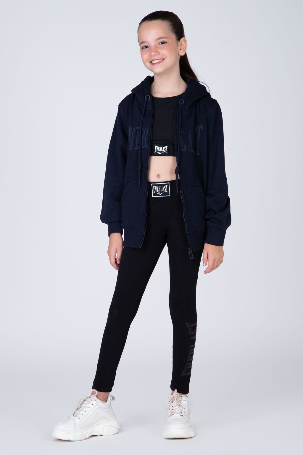 Chaqueta New Most Niña Azul Everlast