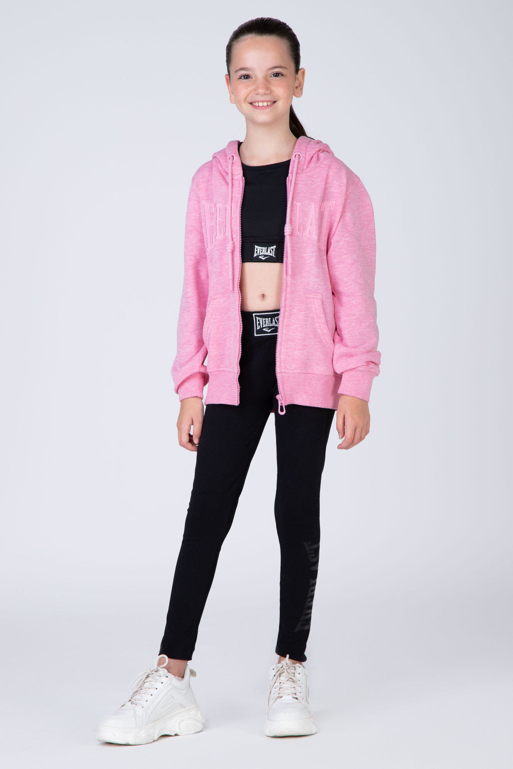 Chaqueta New Most Niña Rosado Everlast