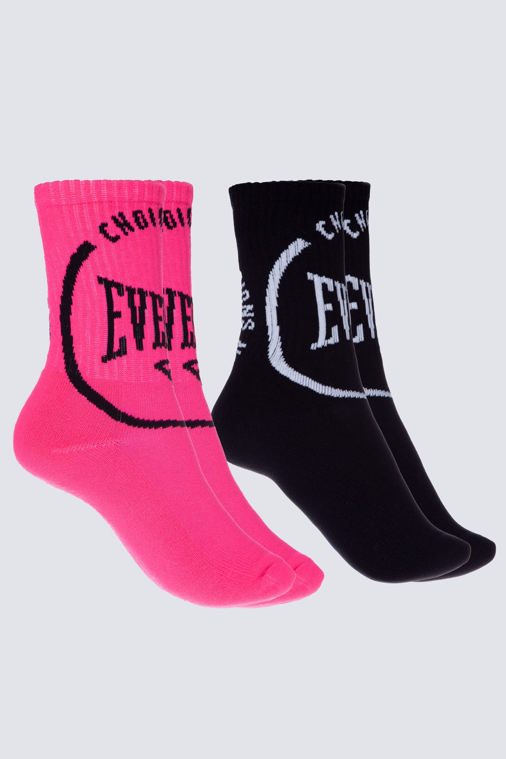 Bipack Long Champions Rosado/Negro Everlast