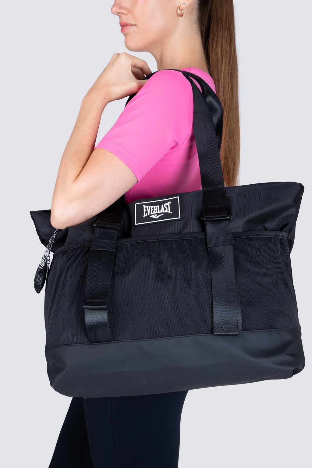 Bolso Tote Style K Negro Everlast