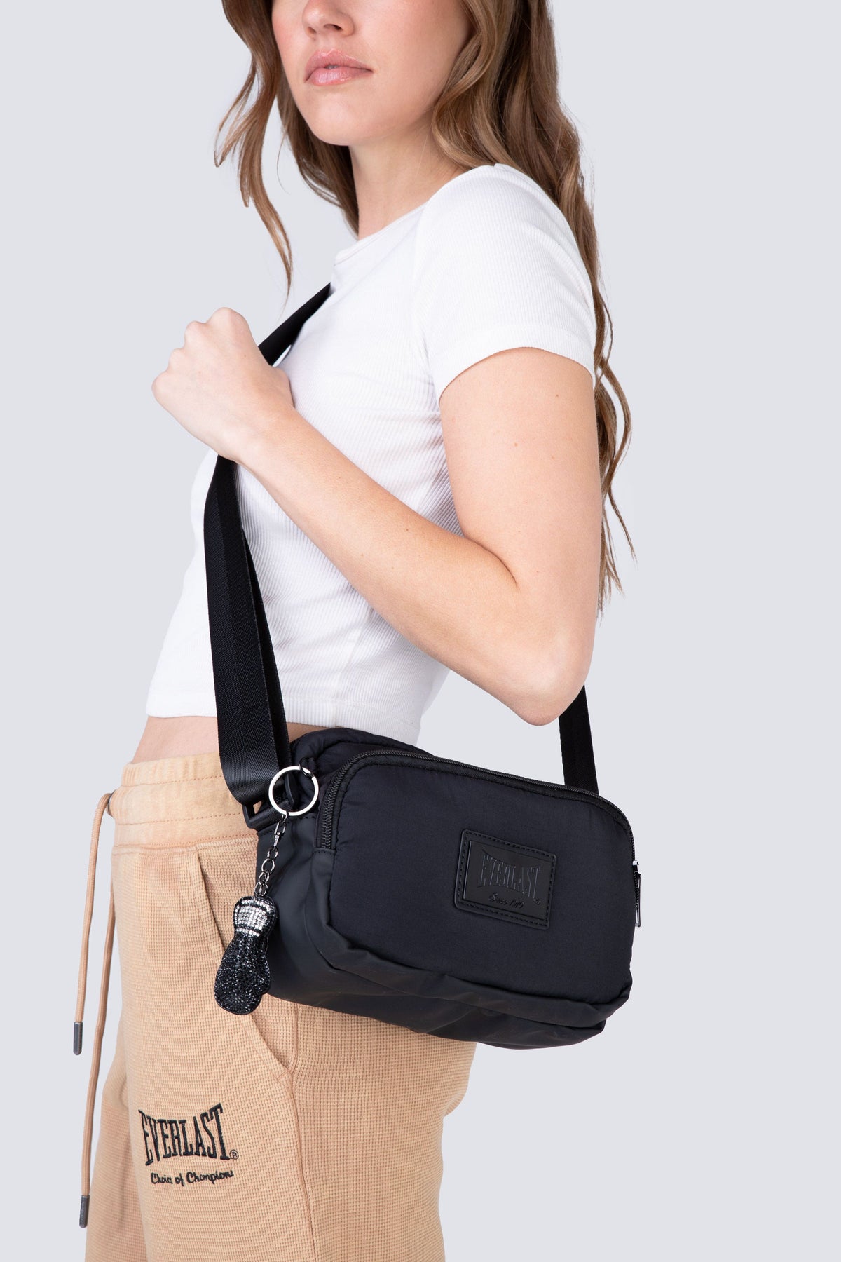 Bolso Party Quilted Mix Negro Everlast