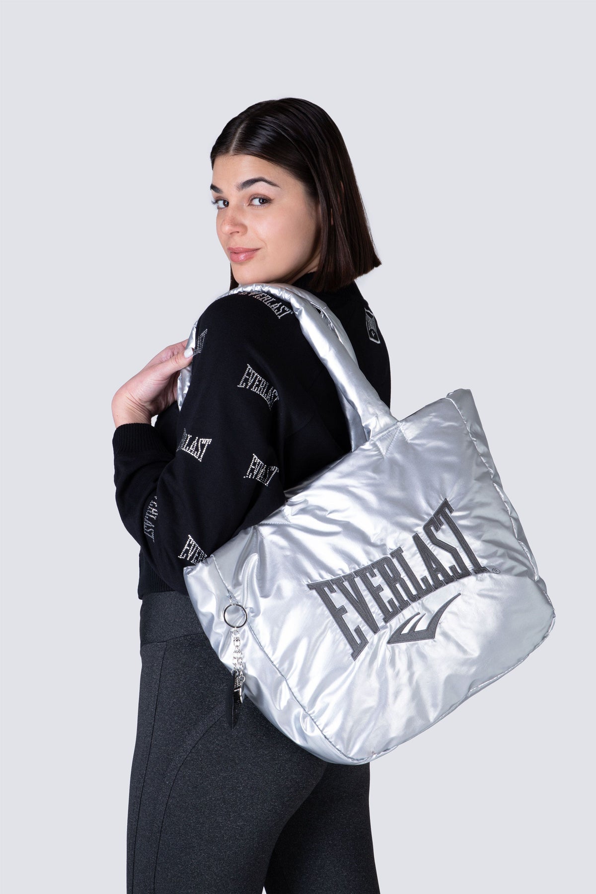 Bolso Tote Sensitive Gris Everlast