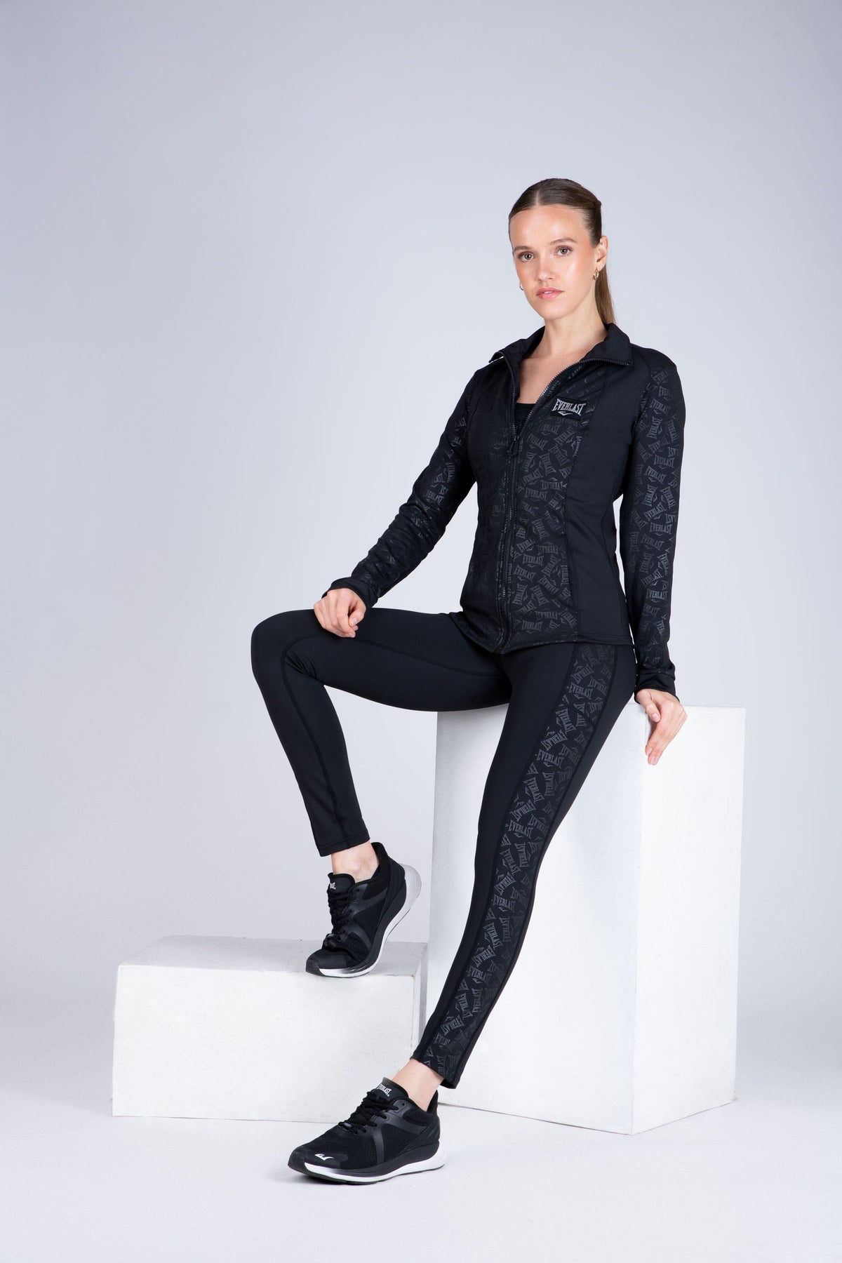 Legging Long Cross Negro Everlast