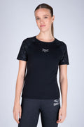 Polera Manga Corta Cross Negro Everlast