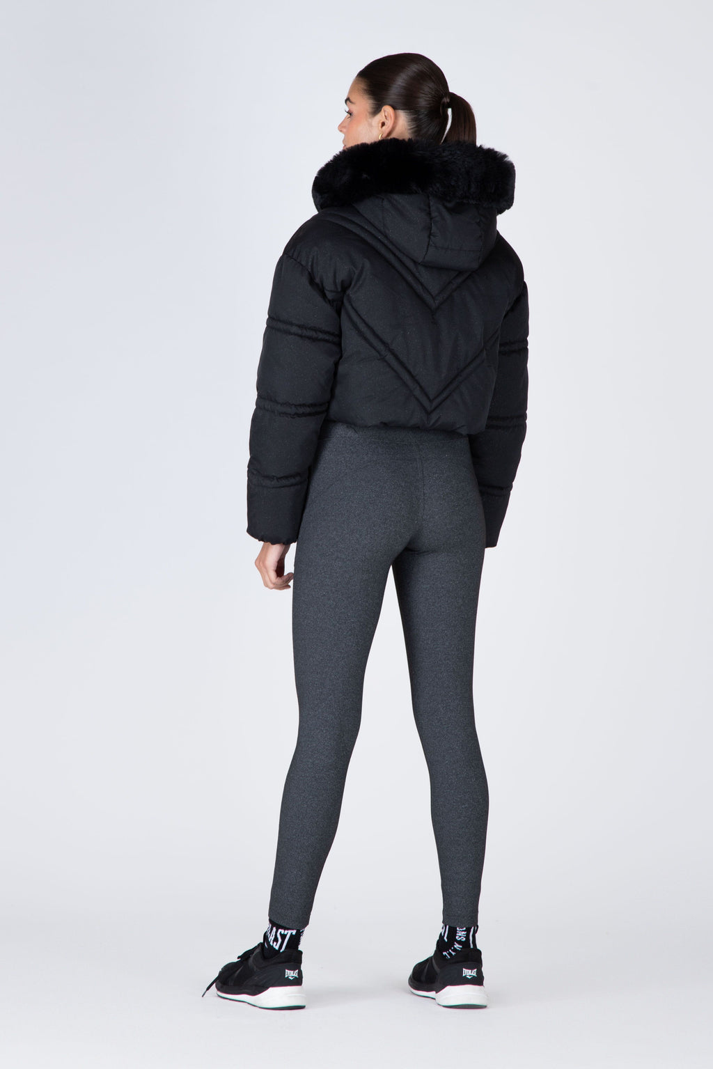Parka Crop Narvik Negro Everlast