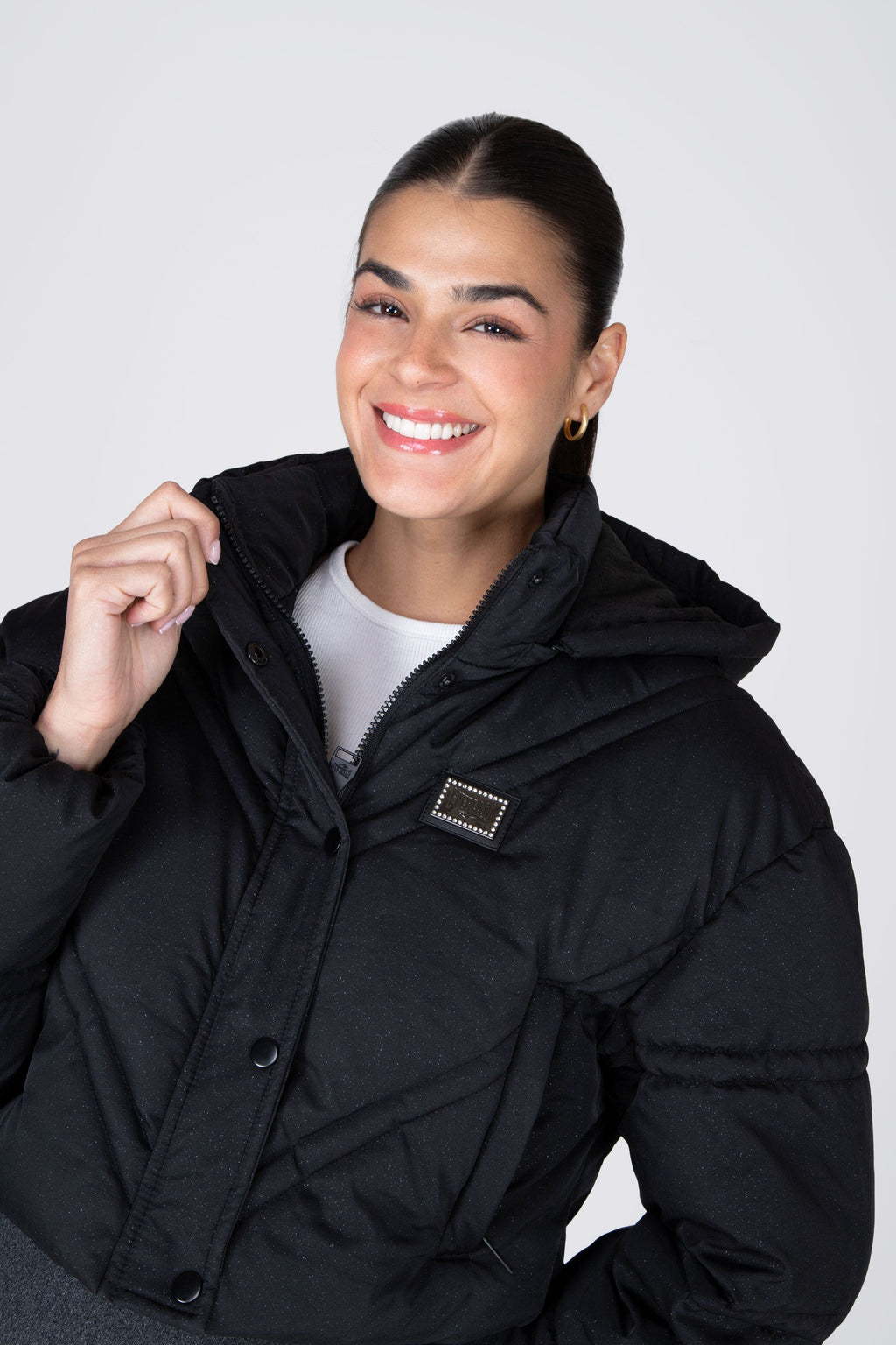 Parka Crop Narvik Negro Everlast