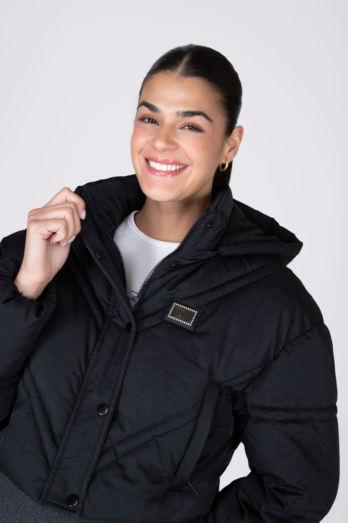 Parka Crop Narvik Negro Everlast