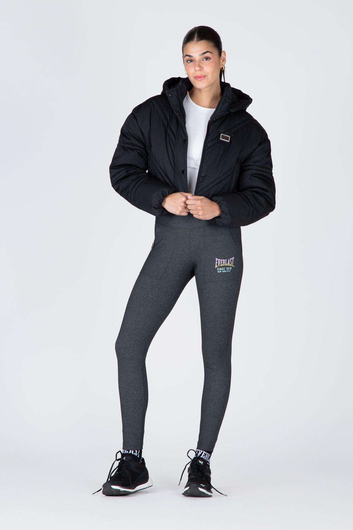 Parka Crop Narvik Negro Everlast