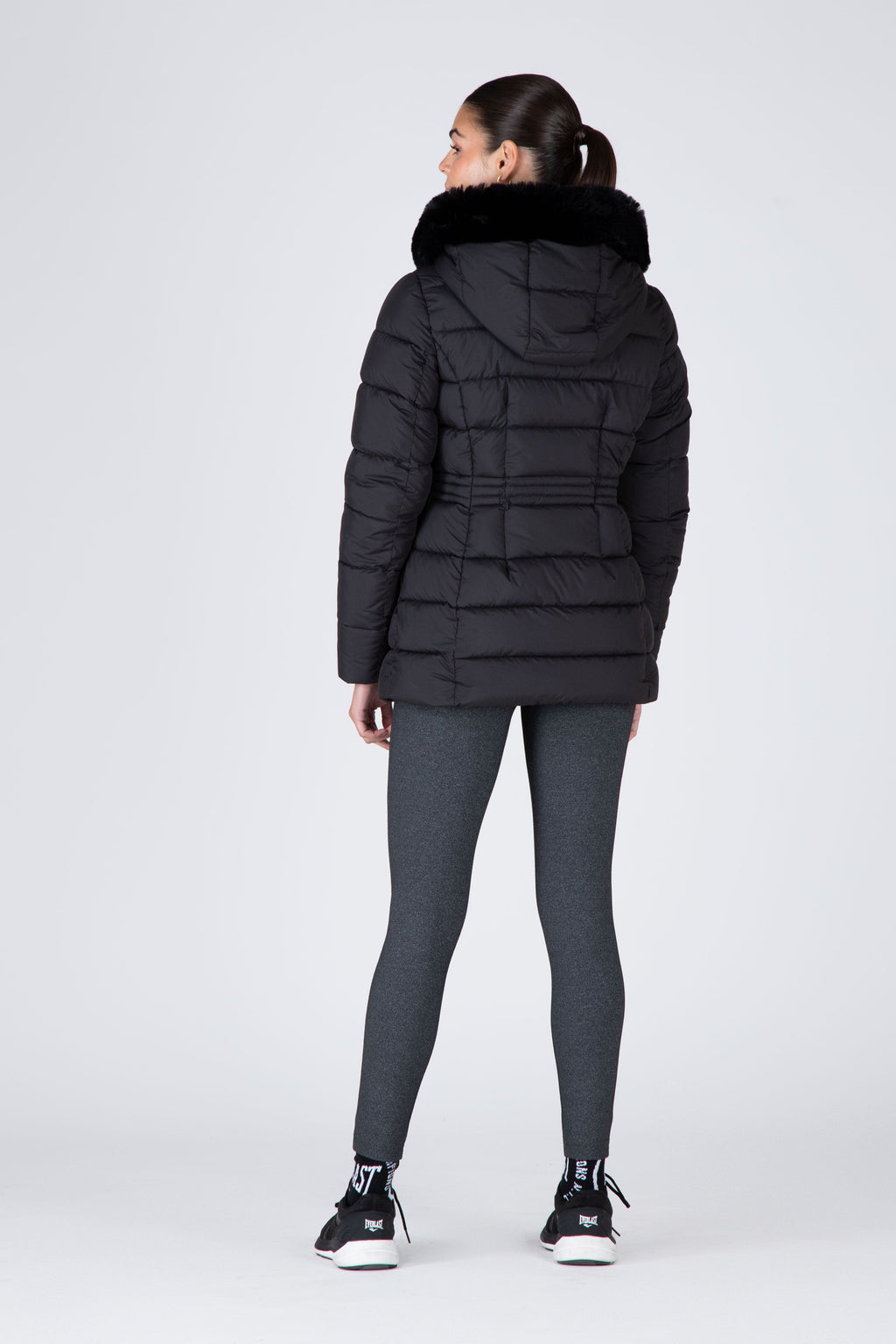 Parka Luxe Negro Everlast