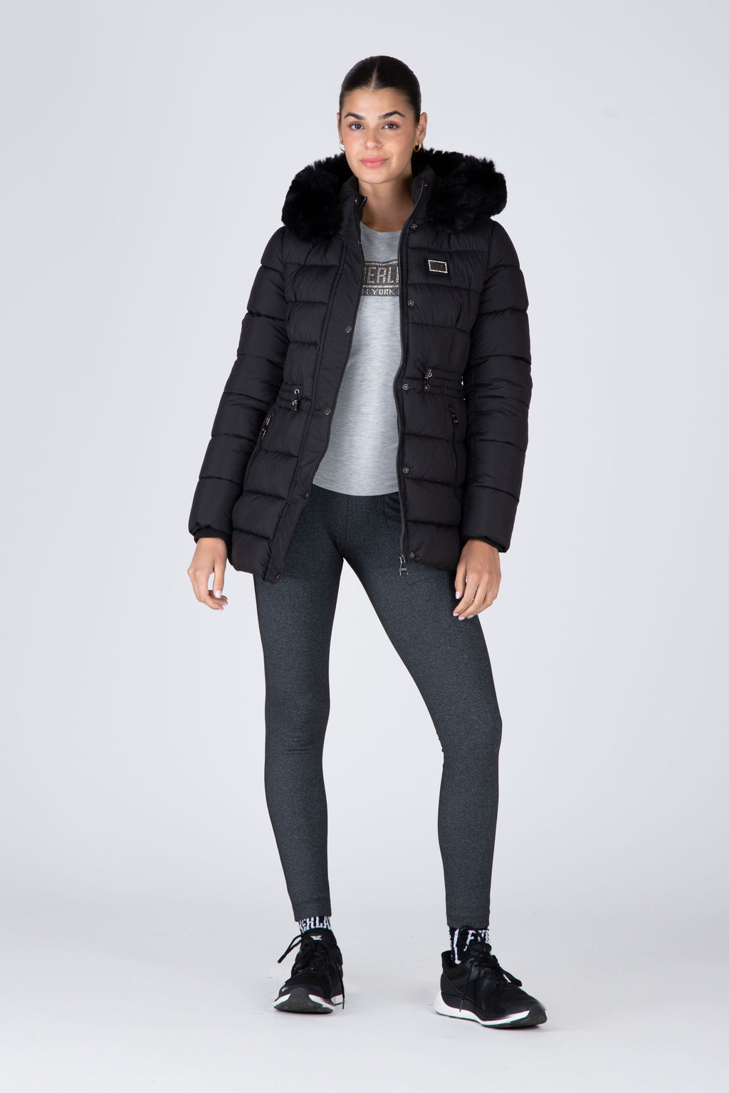Parka Luxe Negro Everlast