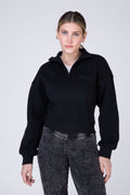 Poleron Half Zip Land Negro Everlast