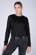 Polera Manga Larga Dreamy Negro Everlast