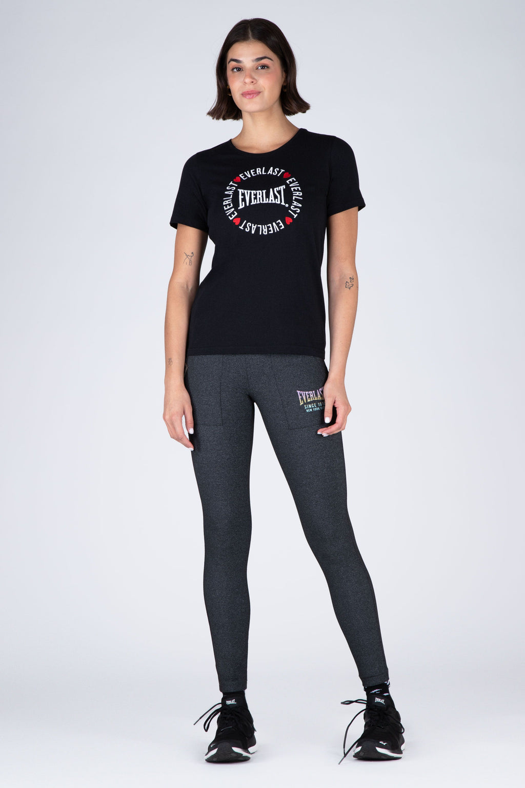 Polera Manga Corta Poetic 2.0 Negro Everlast