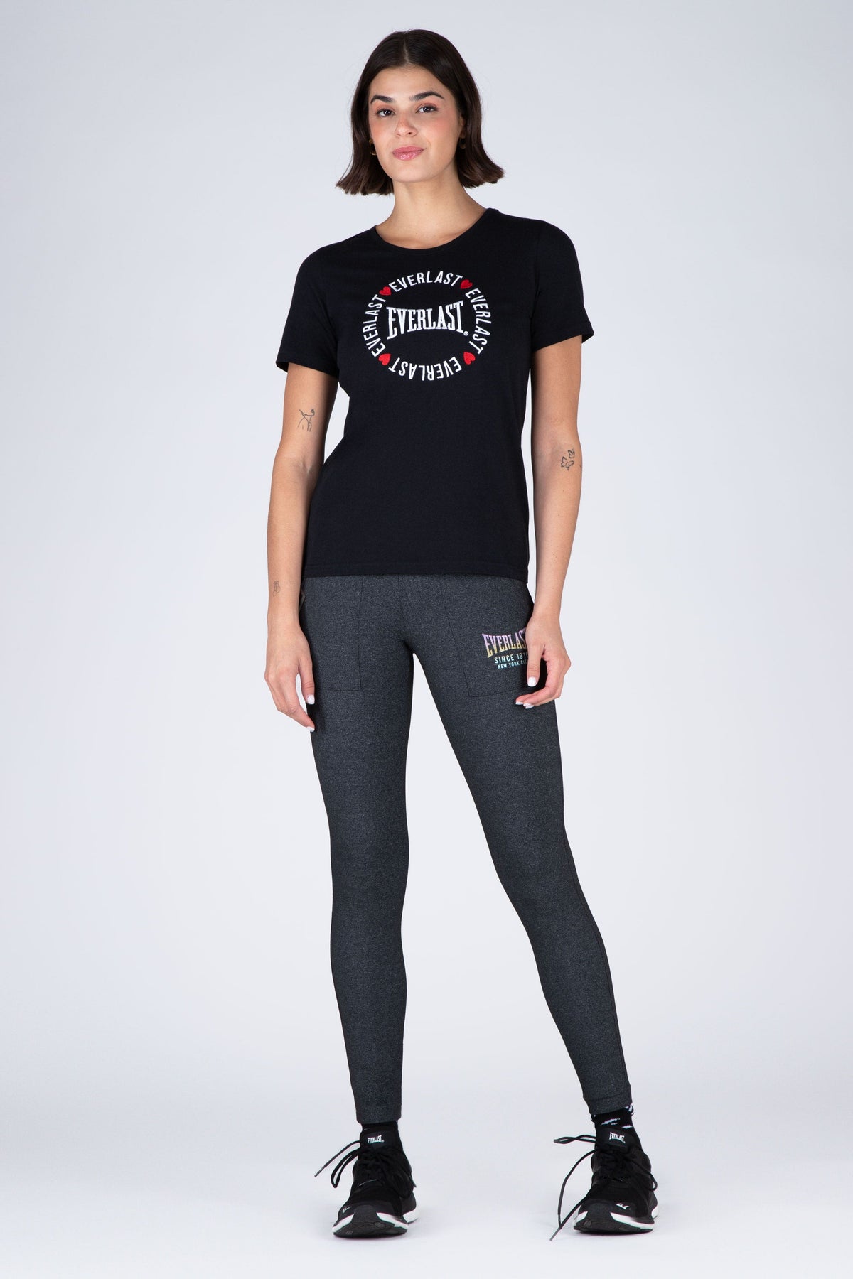 Polera Manga Corta Poetic 2.0 Negro Everlast