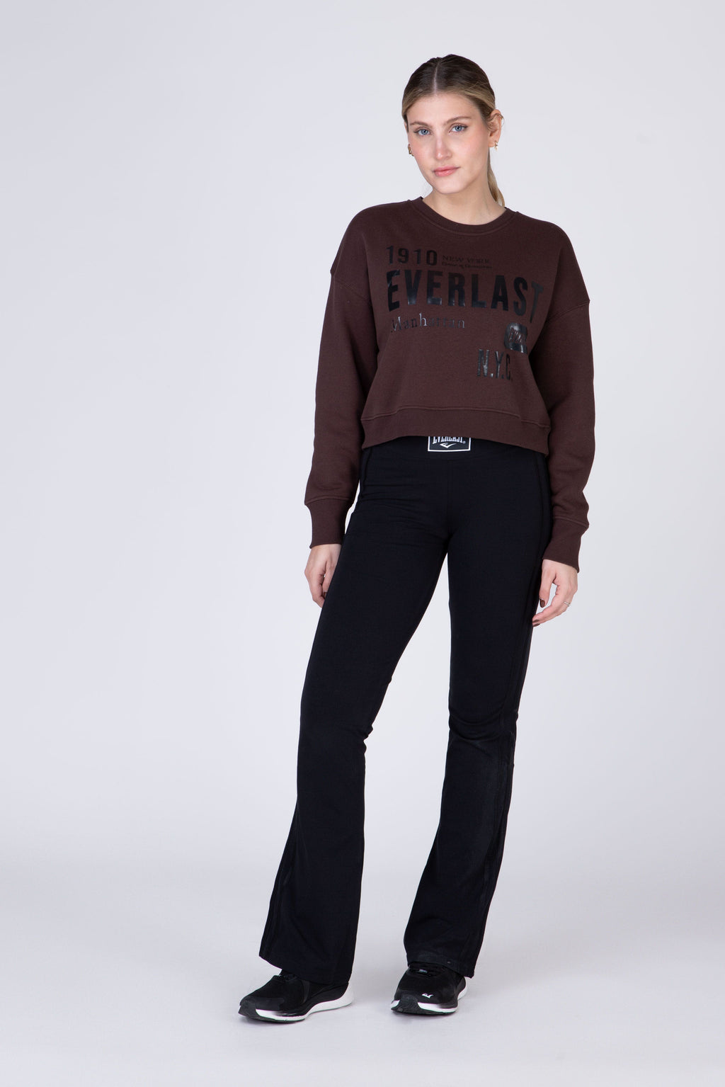 Poleron Crew Neck Greatness Café Everlast