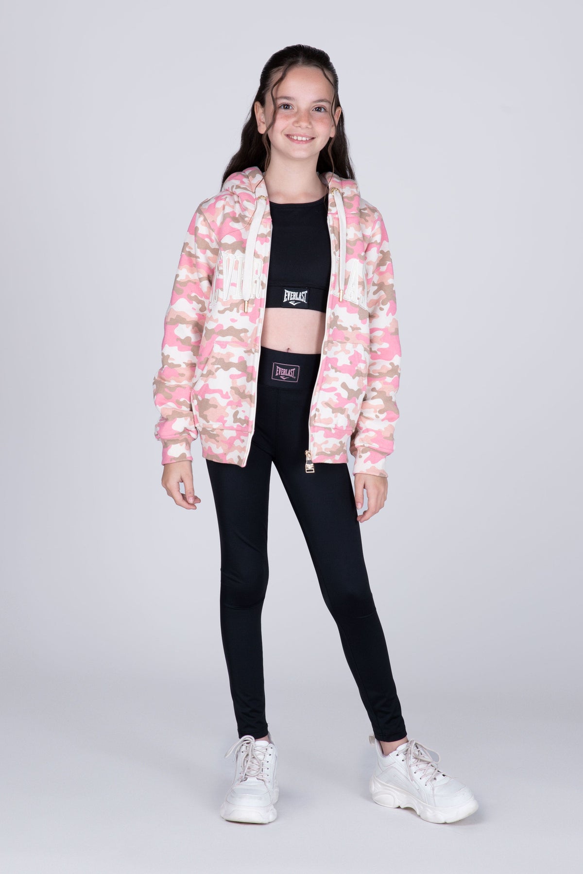 Chaqueta Tenerife Niña Rosado Everlast