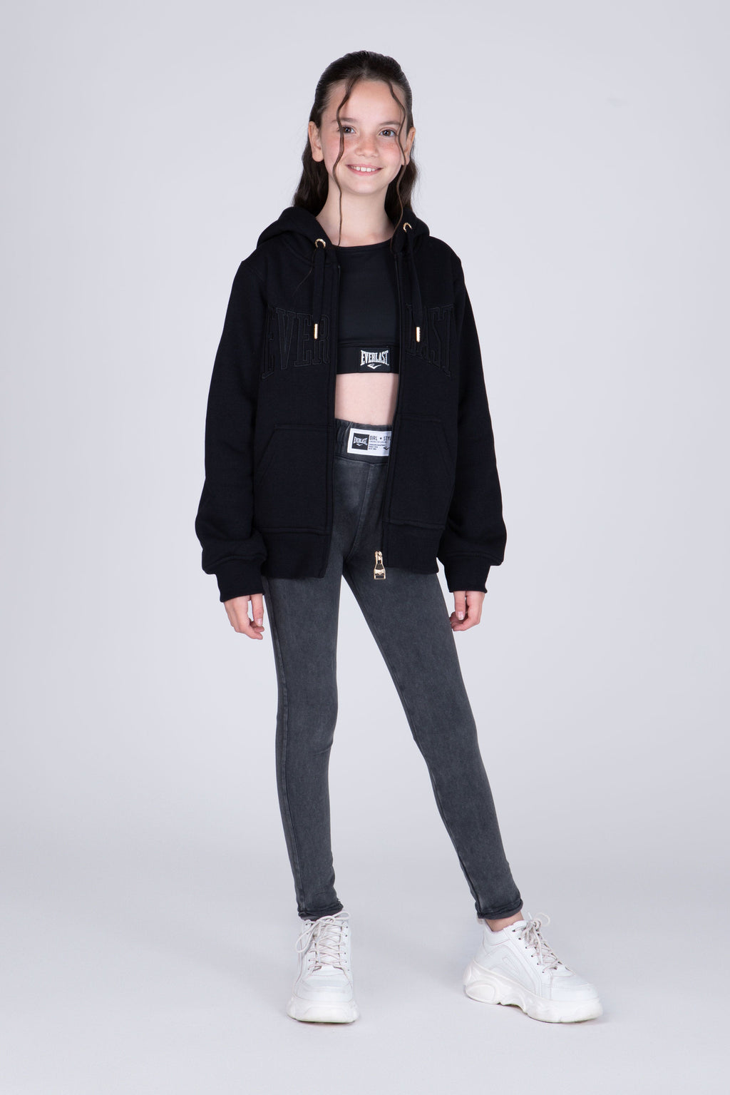 Chaqueta Tenerife Niña Negro Everlast