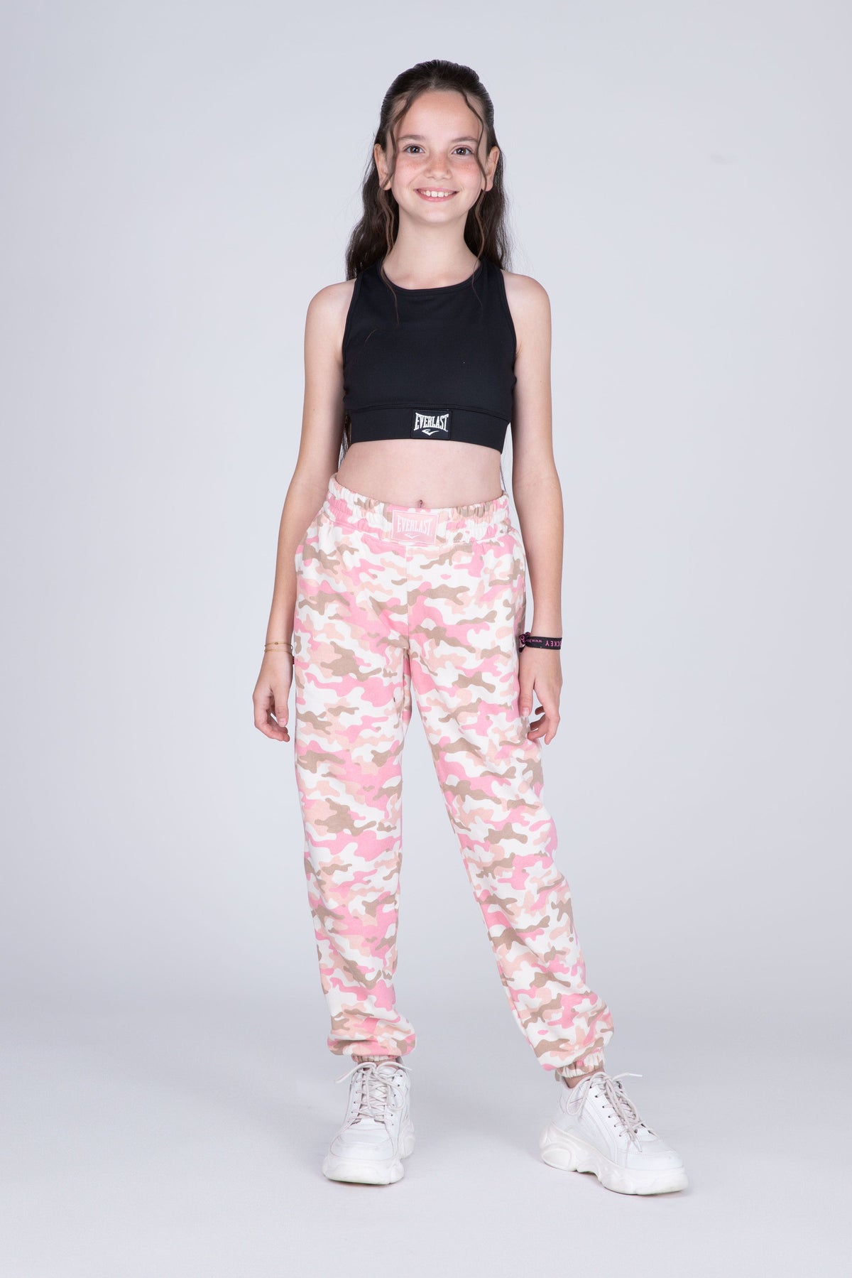 Jogger Tenerife Niña Rosado Everlast