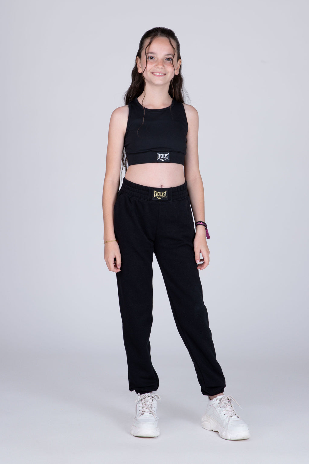 Jogger Tenerife Niña Negro Everlast
