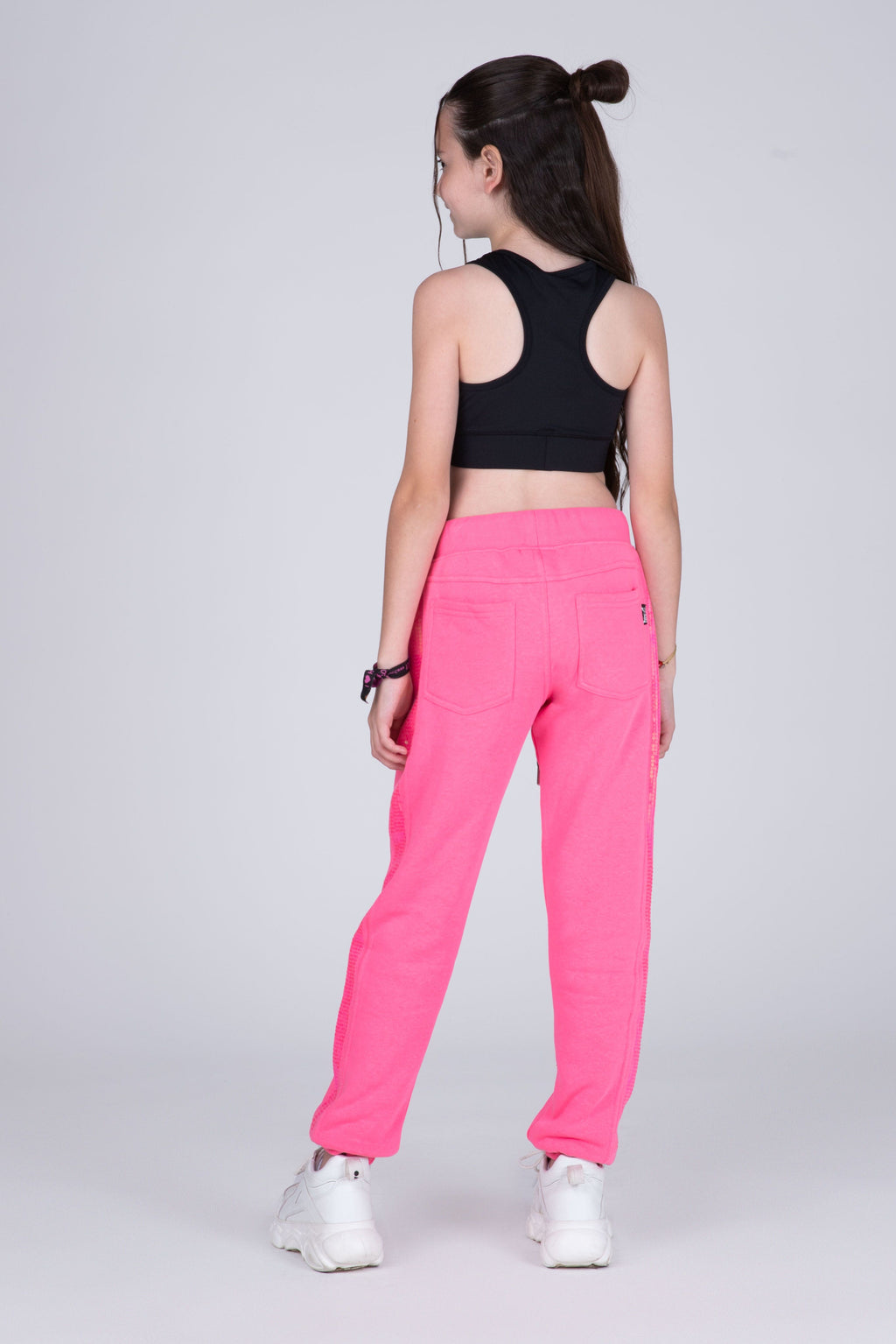 Jogger Star Niña Rosado Fluor Everlast