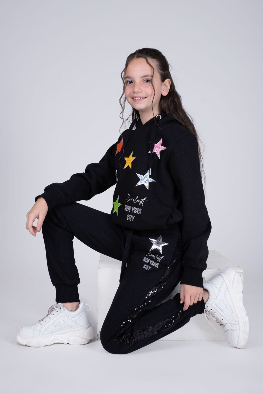 Jogger Star Niña Negro Everlast