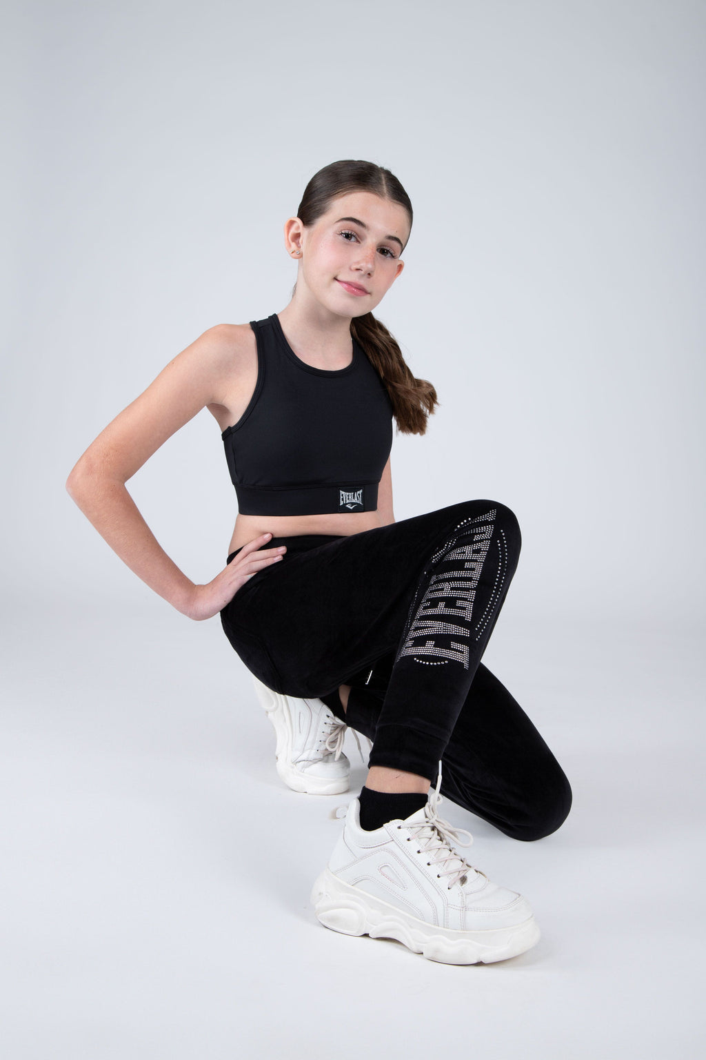 Jogger Chic Niña Negro Everlast