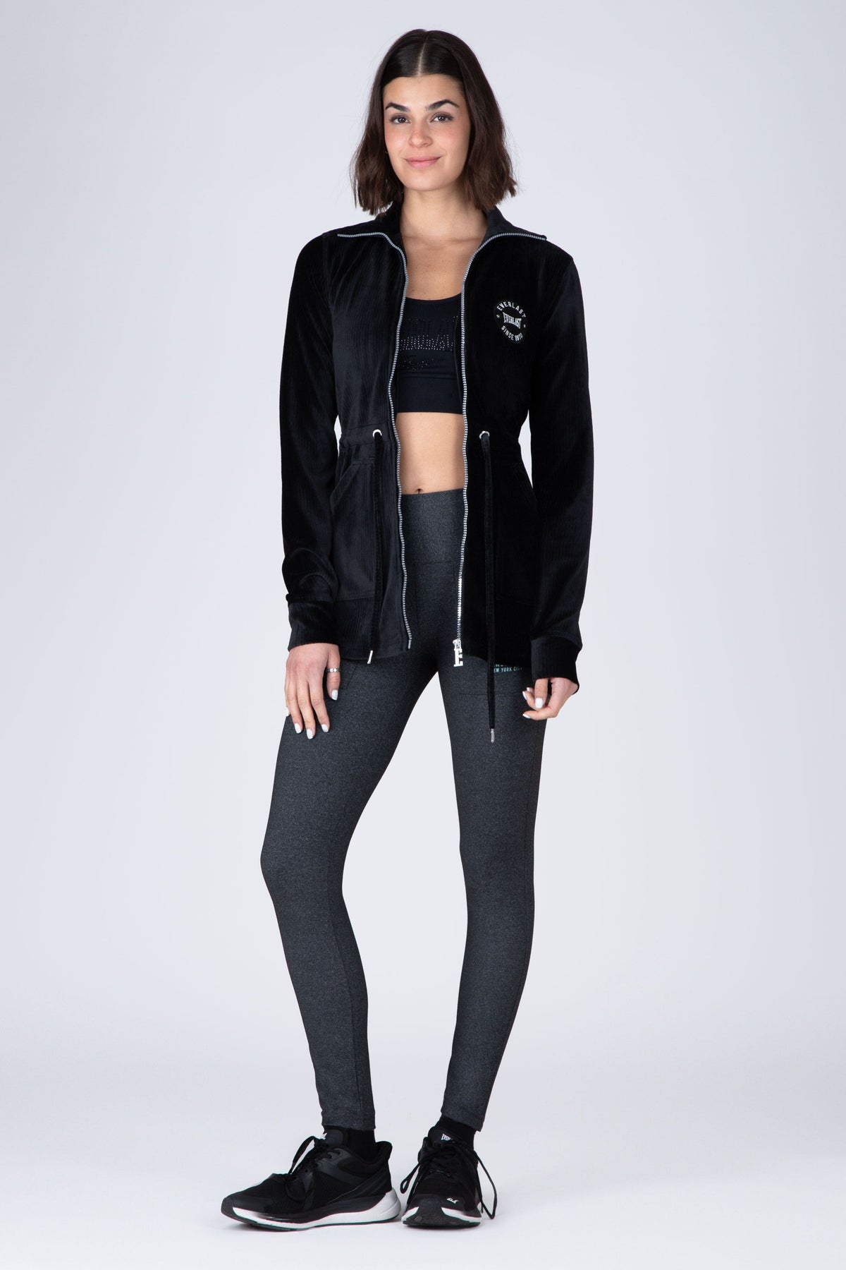 Chaqueta Romance Negro Everlast