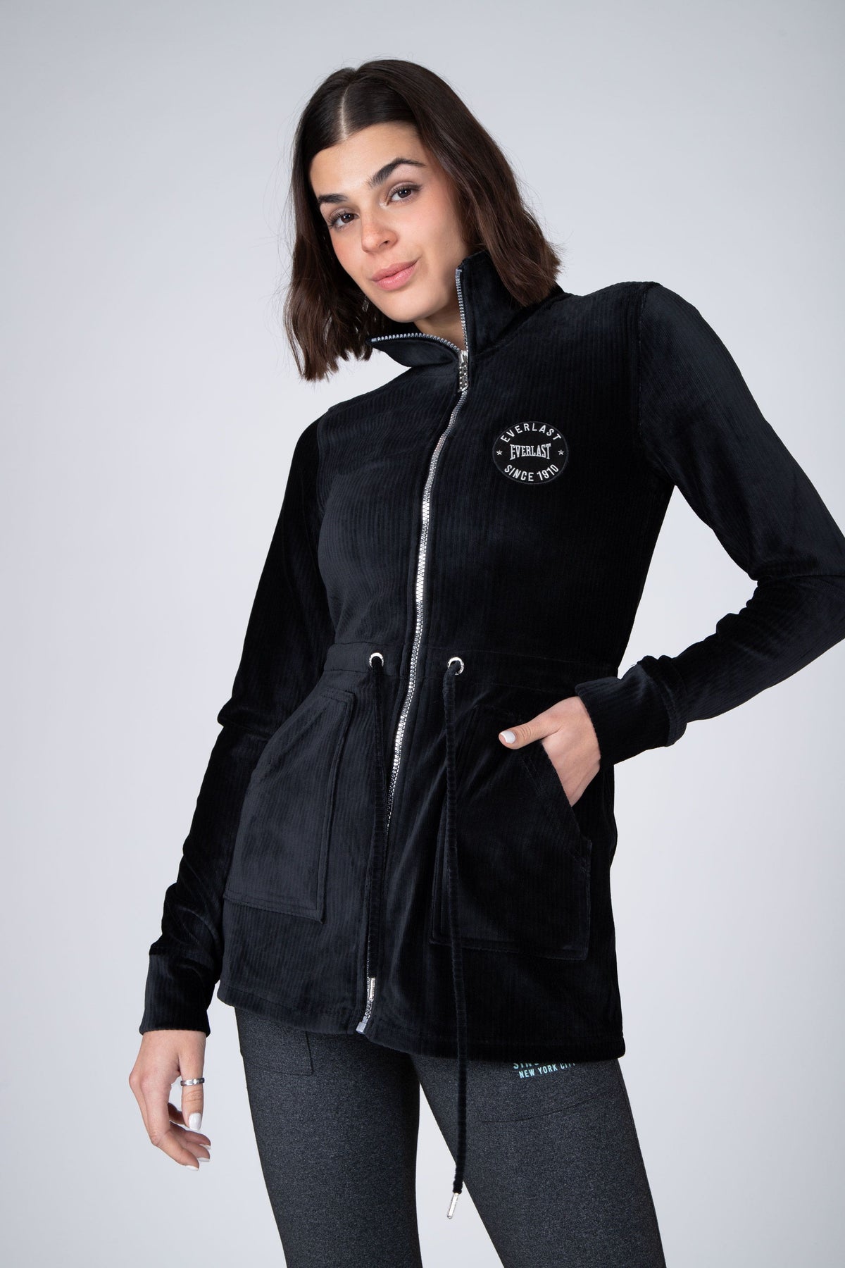 Chaqueta Romance Negro Everlast