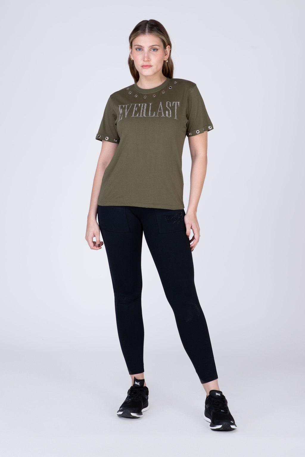Polera Manga Corta Trip Verde Everlast
