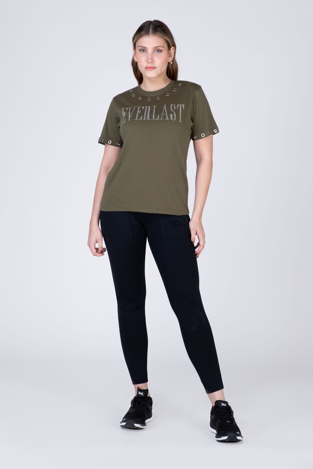 Polera Manga Corta Trip Verde Everlast