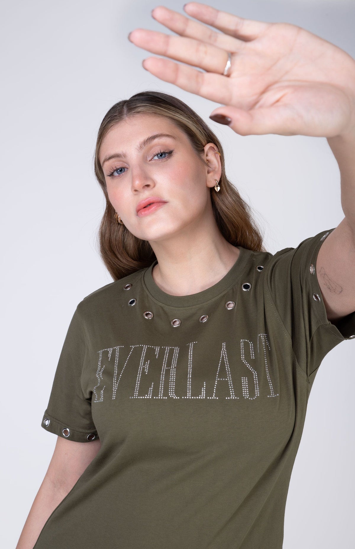 Polera Manga Corta Trip Verde Everlast