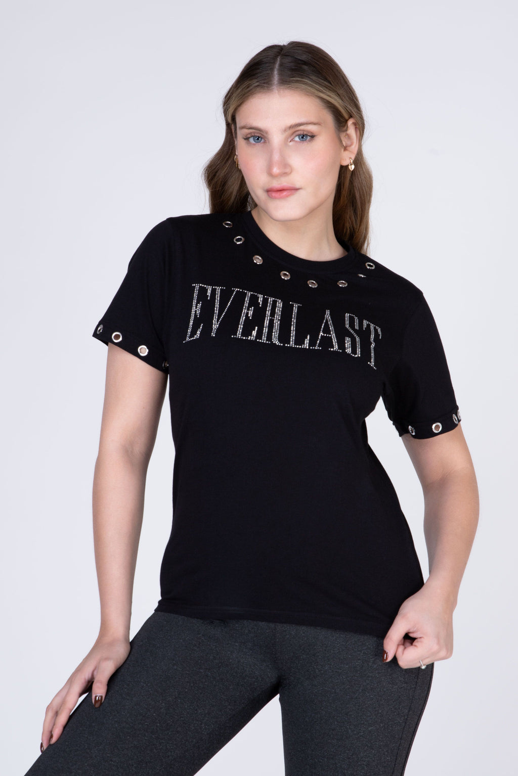Polera Manga Corta Trip Negro Everlast