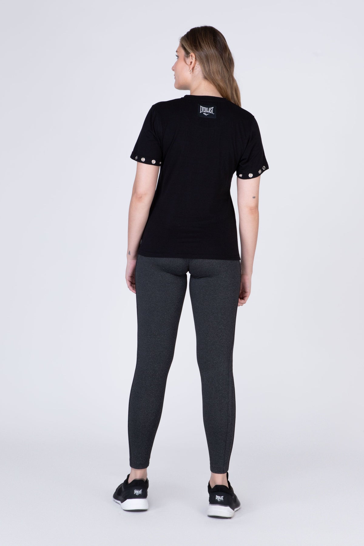 Polera Manga Corta Trip Negro Everlast