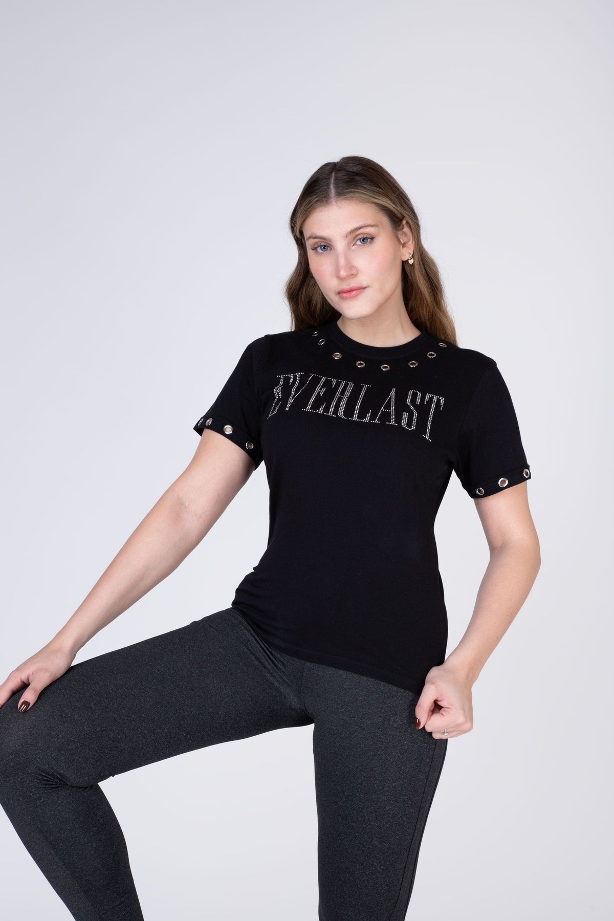 Polera Manga Corta Trip Negro Everlast