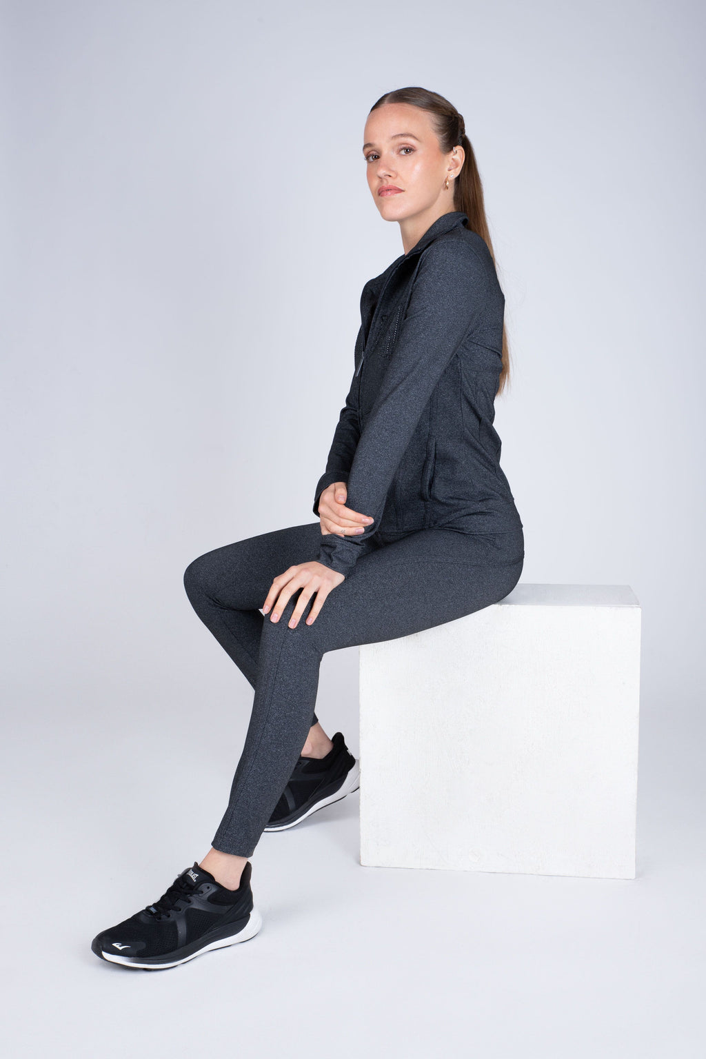 Legging Long Timeless Gris Everlast