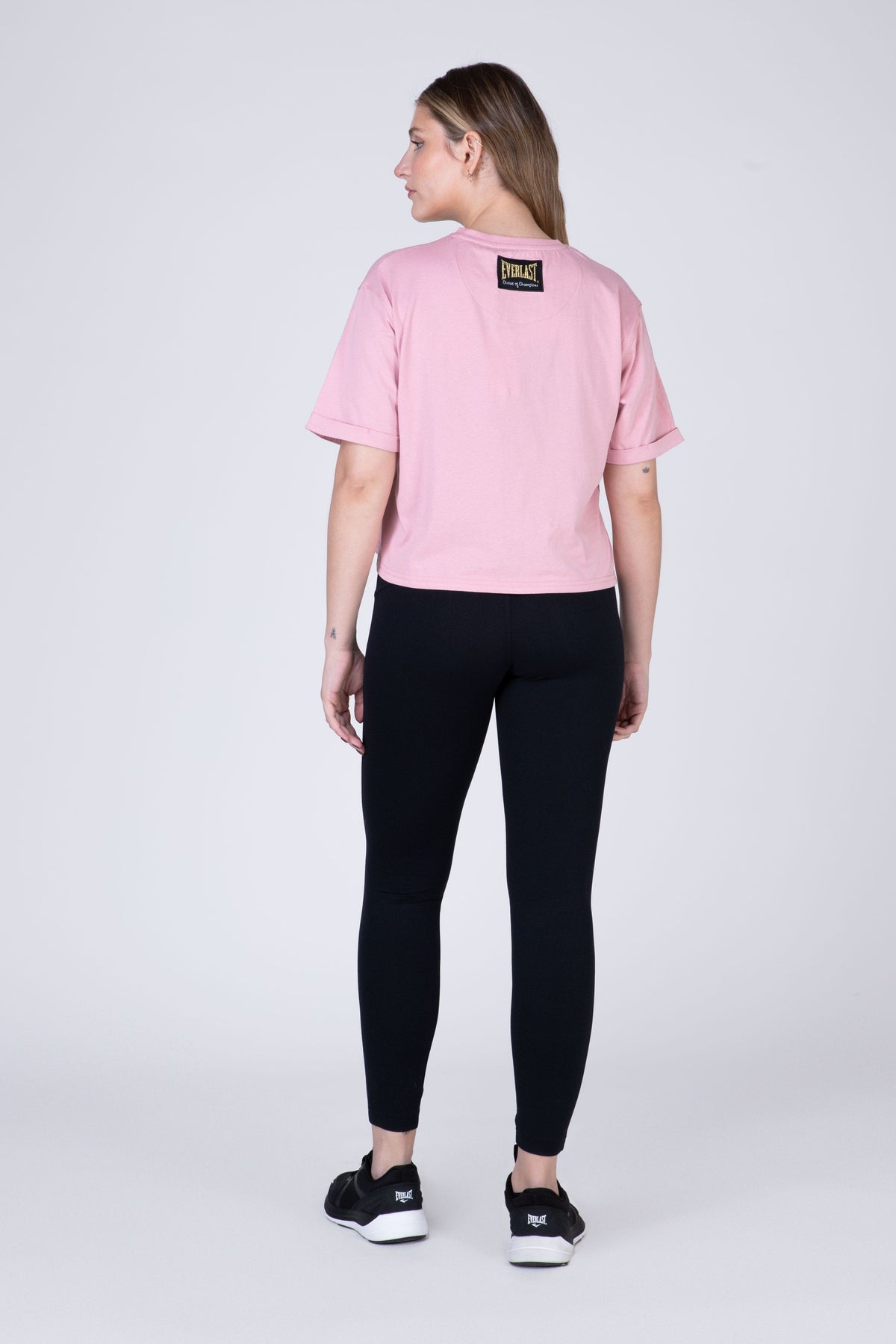 Polera Manga Corta 1910 2.0 Rosado Everlast