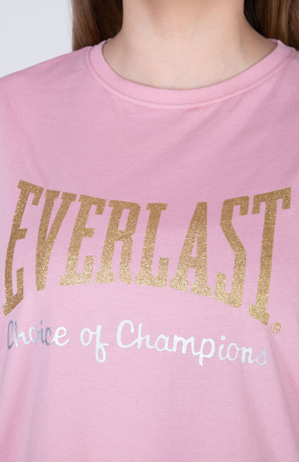 Polera Manga Corta 1910 2.0 Rosado Everlast