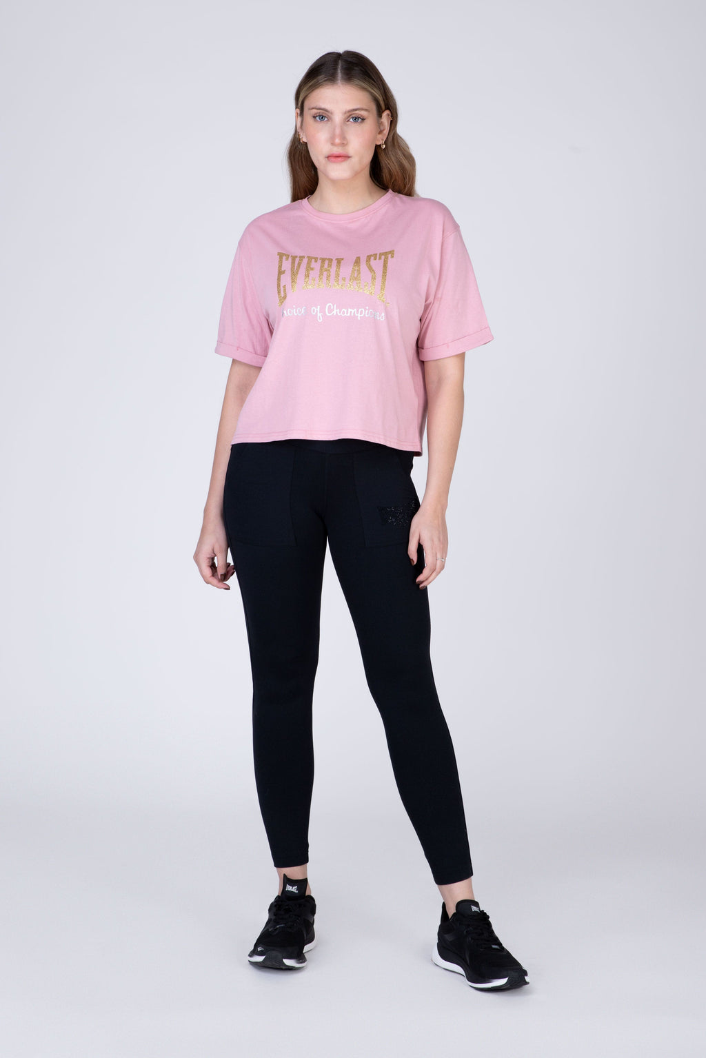 Polera Manga Corta 1910 2.0 Rosado Everlast