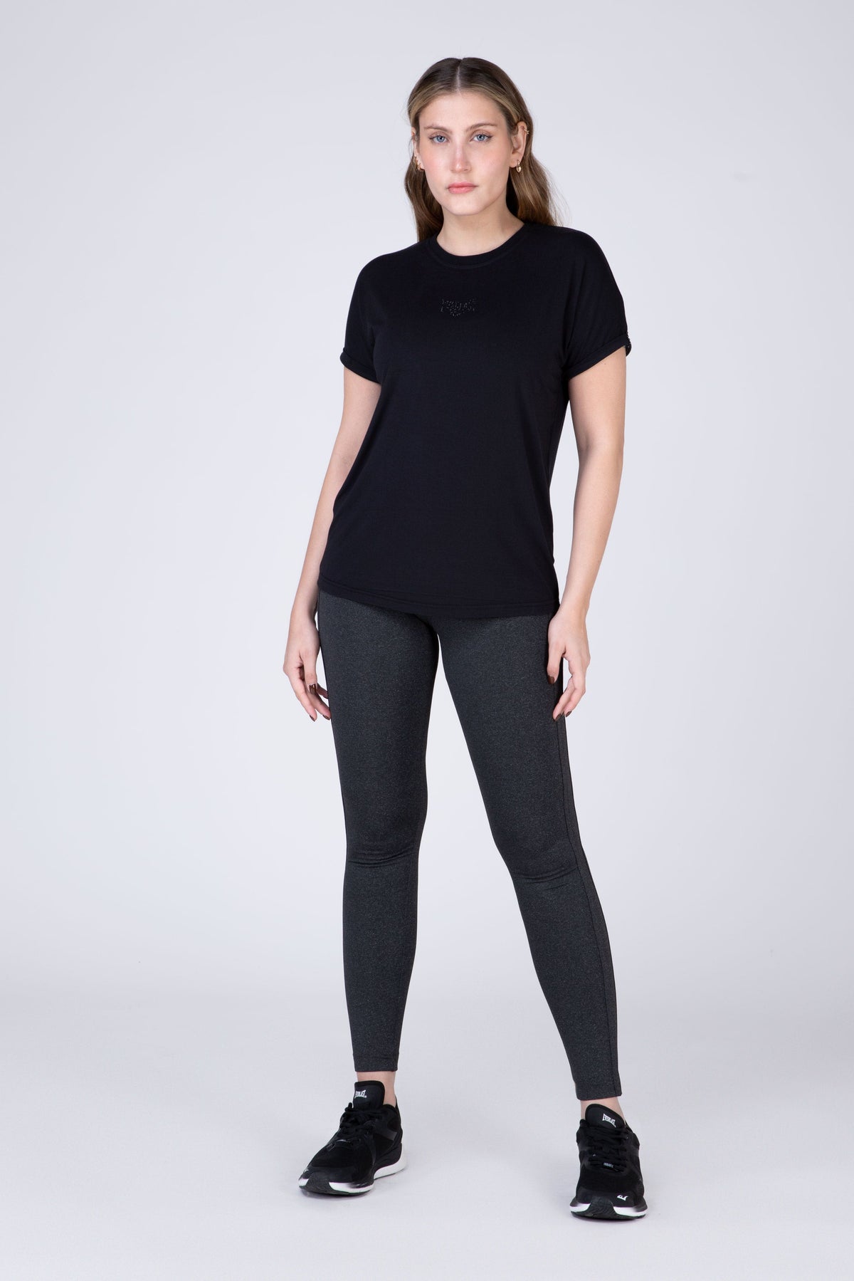 Polera Manga Corta Pixie Negro Everlast