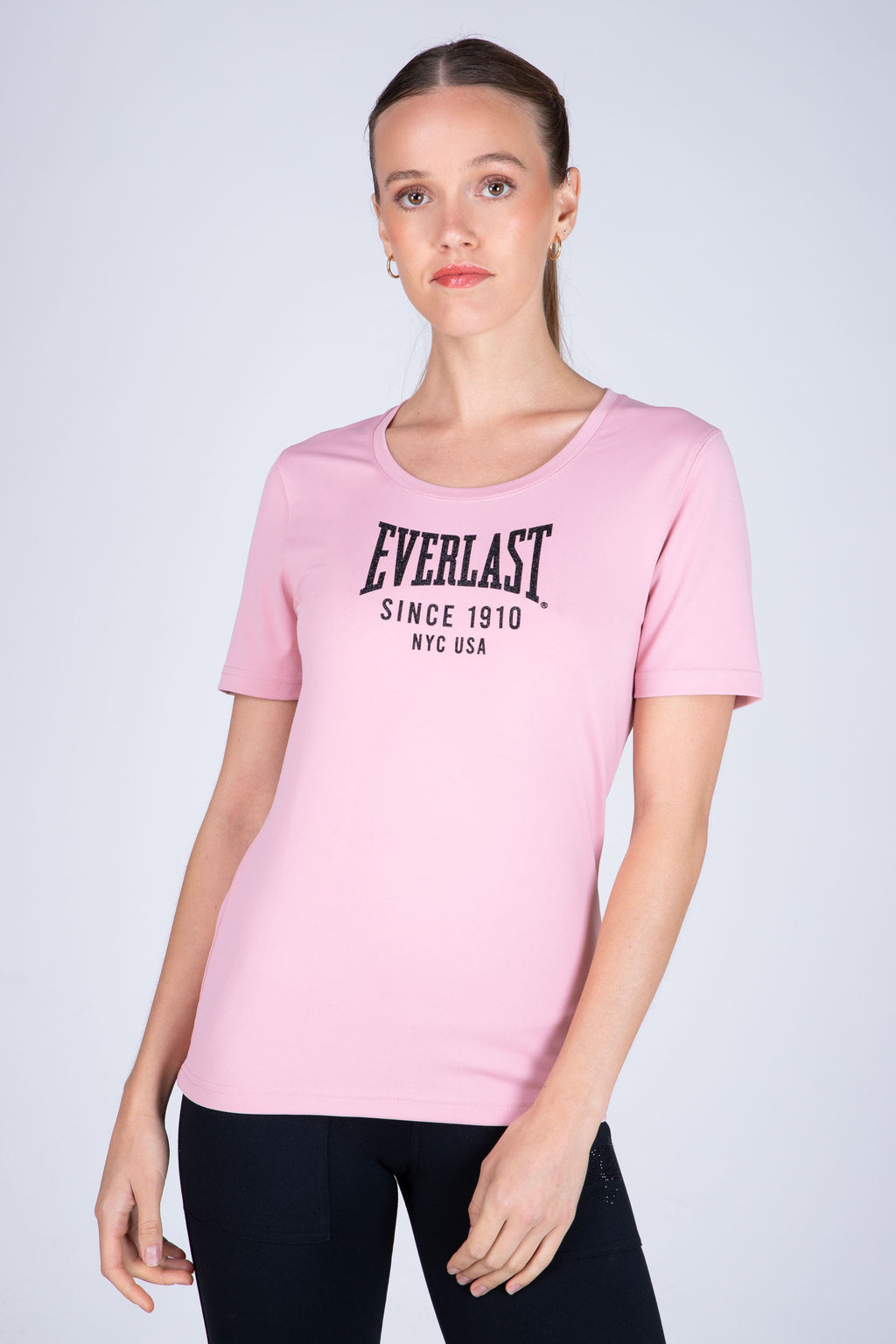 Polera M/C Basic Two Rosado Everlast
