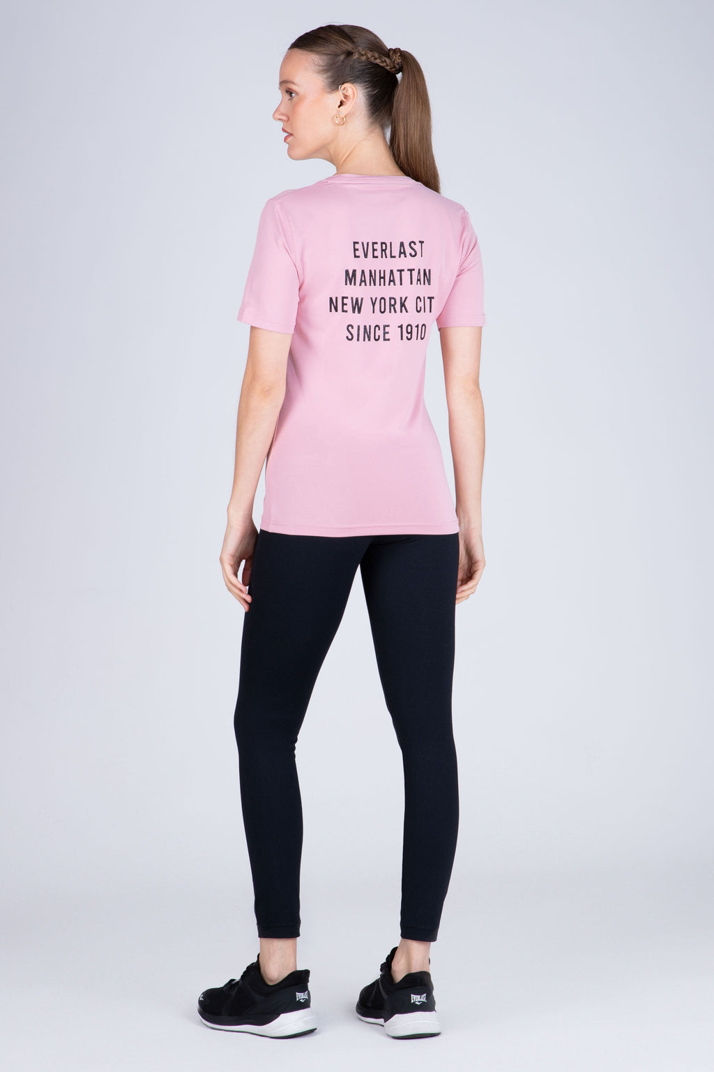 Polera M/C Basic Two Rosado Everlast