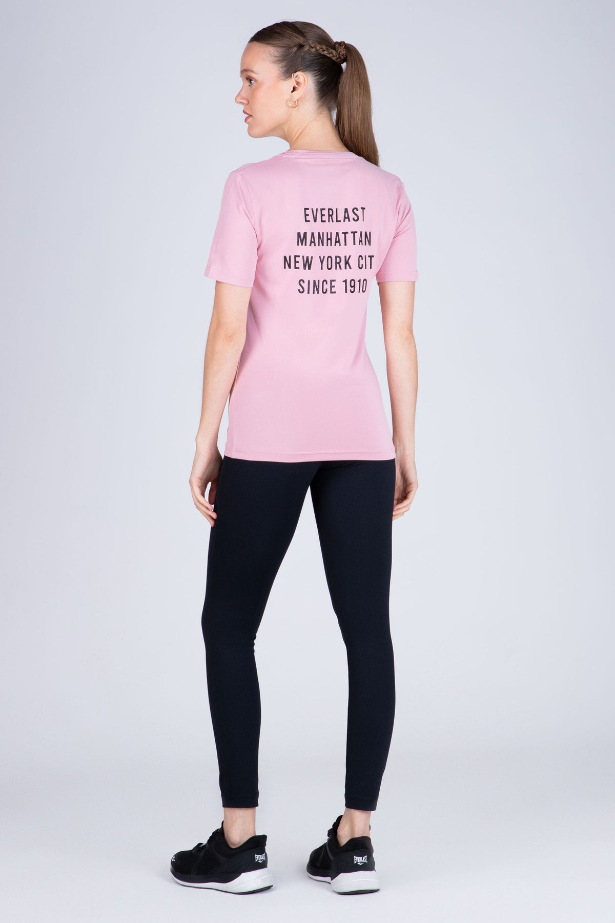 Polera M/C Basic Two Rosado Everlast