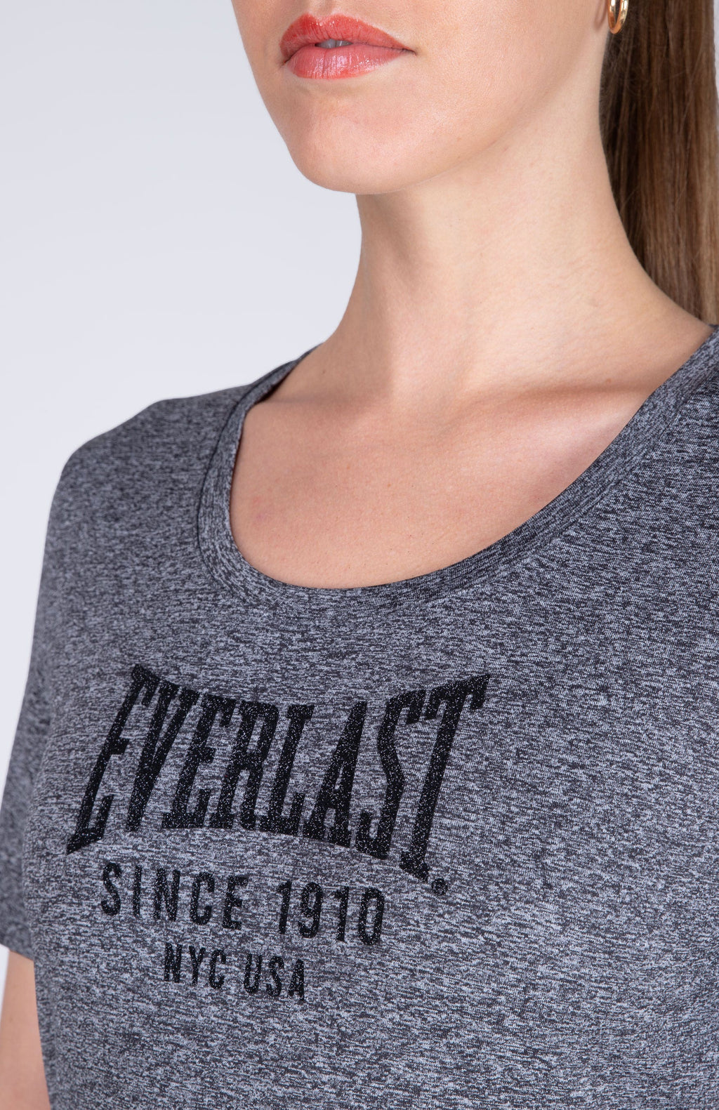 Polera M/C Basic Two Gris Everlast