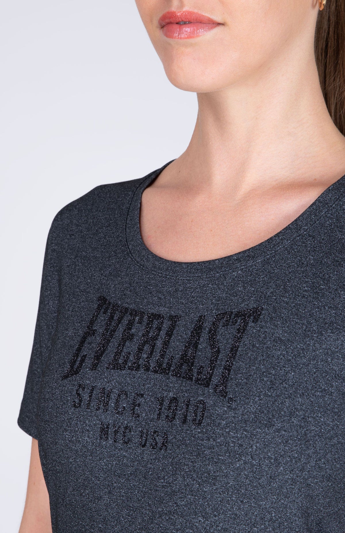Polera M/C Basic Two Gris Everlast