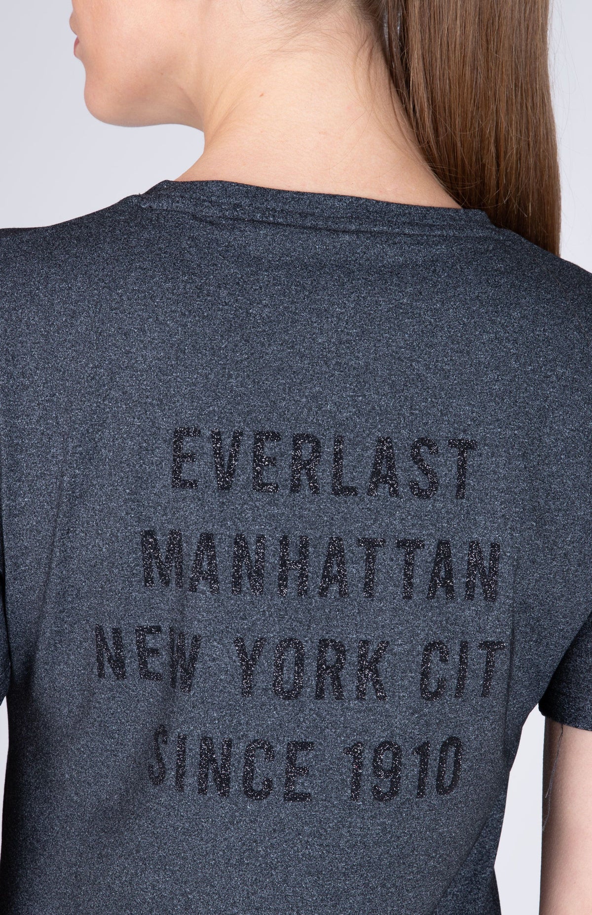 Polera M/C Basic Two Gris Everlast