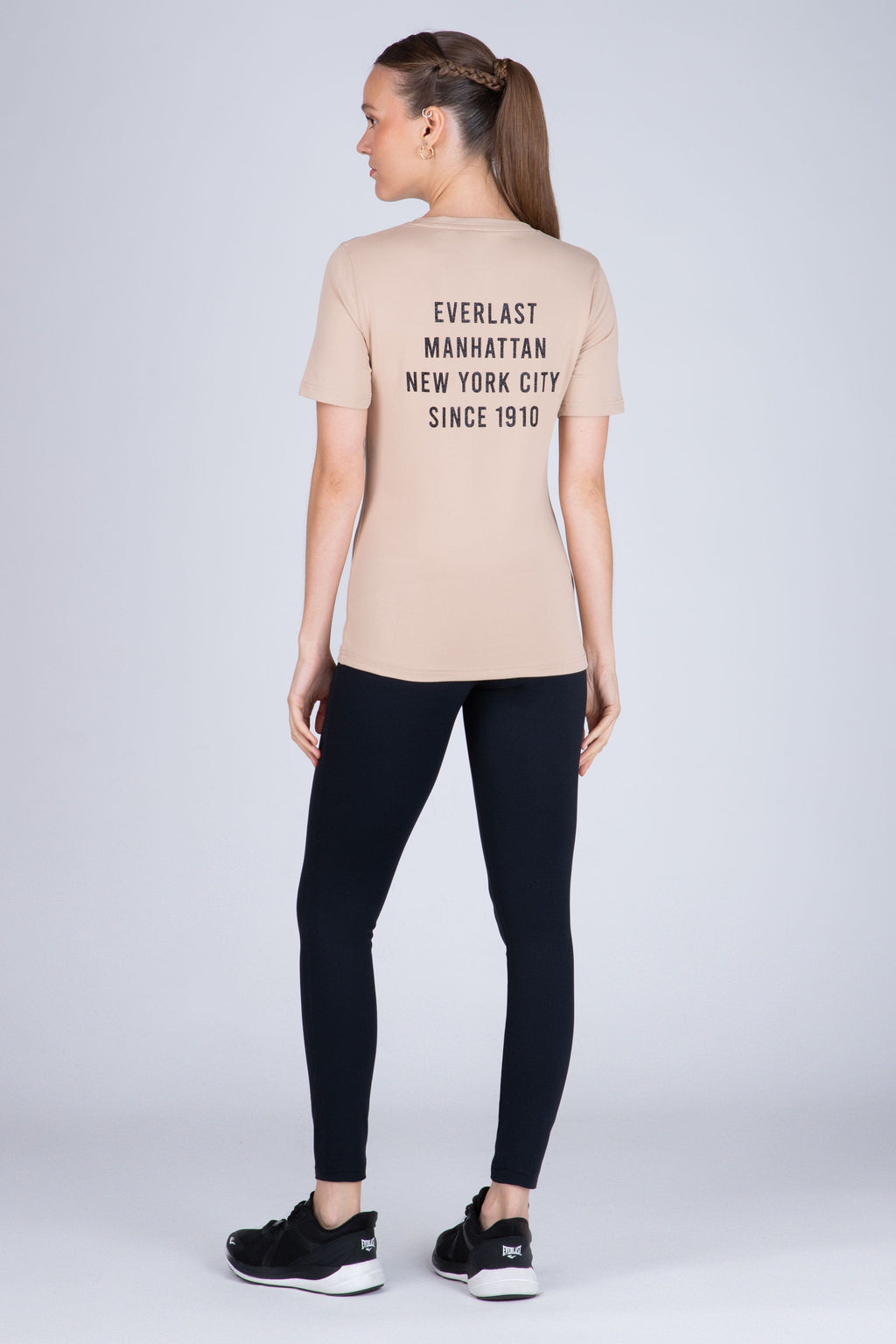 Polera M/C Basic Two Beige Everlast